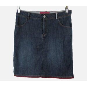 Ness Blue Jean Denim Skirt US 8 UK 10